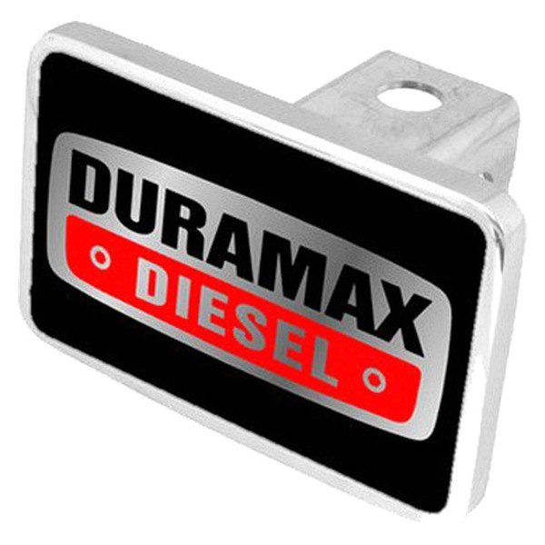 Eurosport Daytona® - General Motors Black Premium Hitch Cover with Duramax Diesel Badge for 2" Receivers
