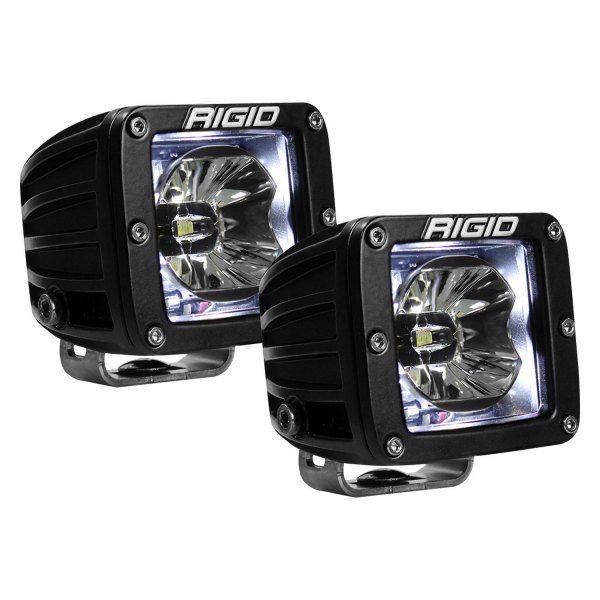Rigid Industries® - Radiance Series Broad Spot Beam LED Pod Lights (4"x4", 3"x3")