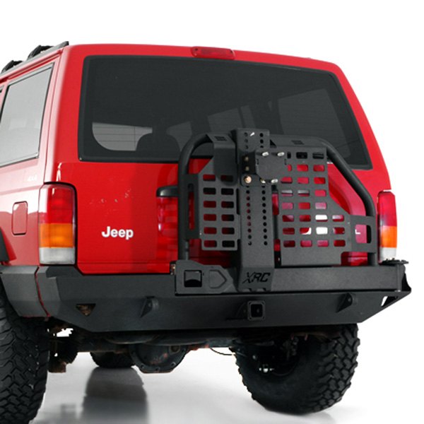 Rear bumper with tire carrier for jeep cherokee #5