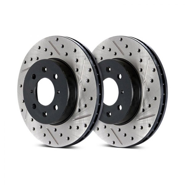 StopTech® Hyundai Sonata 2009 Sport Drilled and Slotted Vented 1Piece Brake Rotor