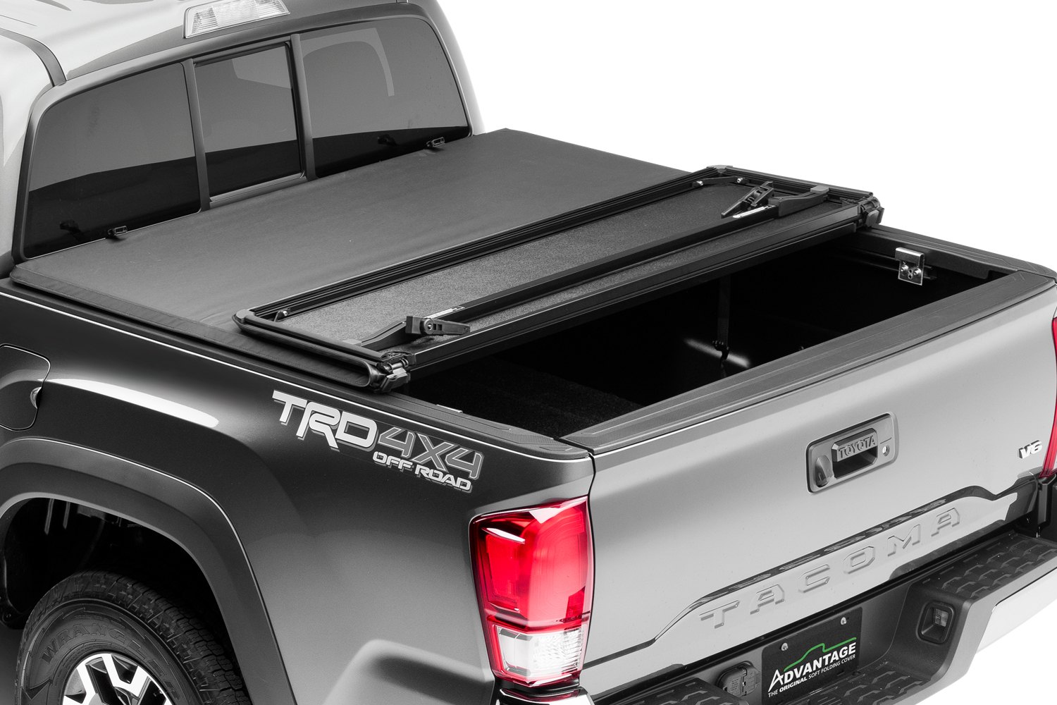 Advantage Truck Accessories® - Dodge Ram 1500 / 2500 / 3500 2015 Hard Hat™ Tri-Fold Tonneau Cover 2015 Dodge Ram 1500 Hard Bed Cover
