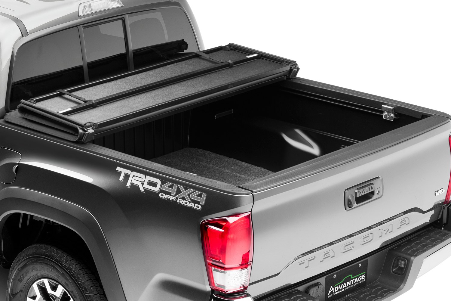 Advantage Truck Accessories Toyota Tacoma 2016 Hard Hat Tri Fold Tonneau Cover