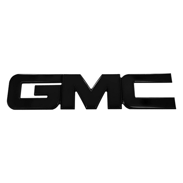 Black billet gmc emblem #2
