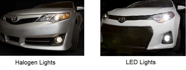 Auer® Automotive - Halogen Vs Led Lighting