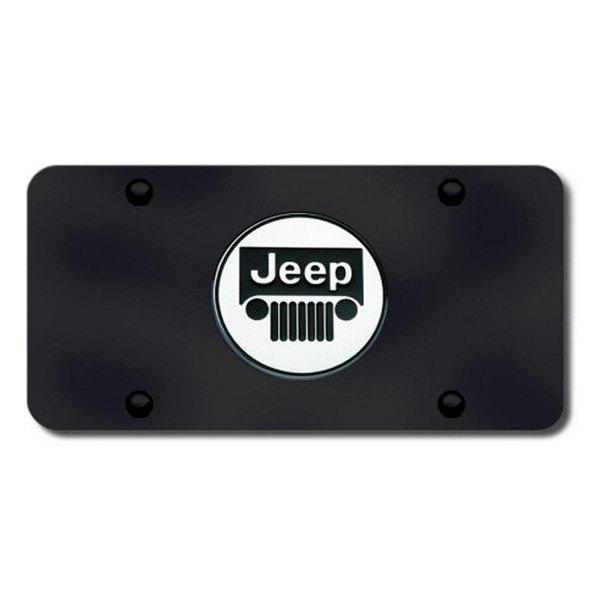 Chrome jeep license plates #4