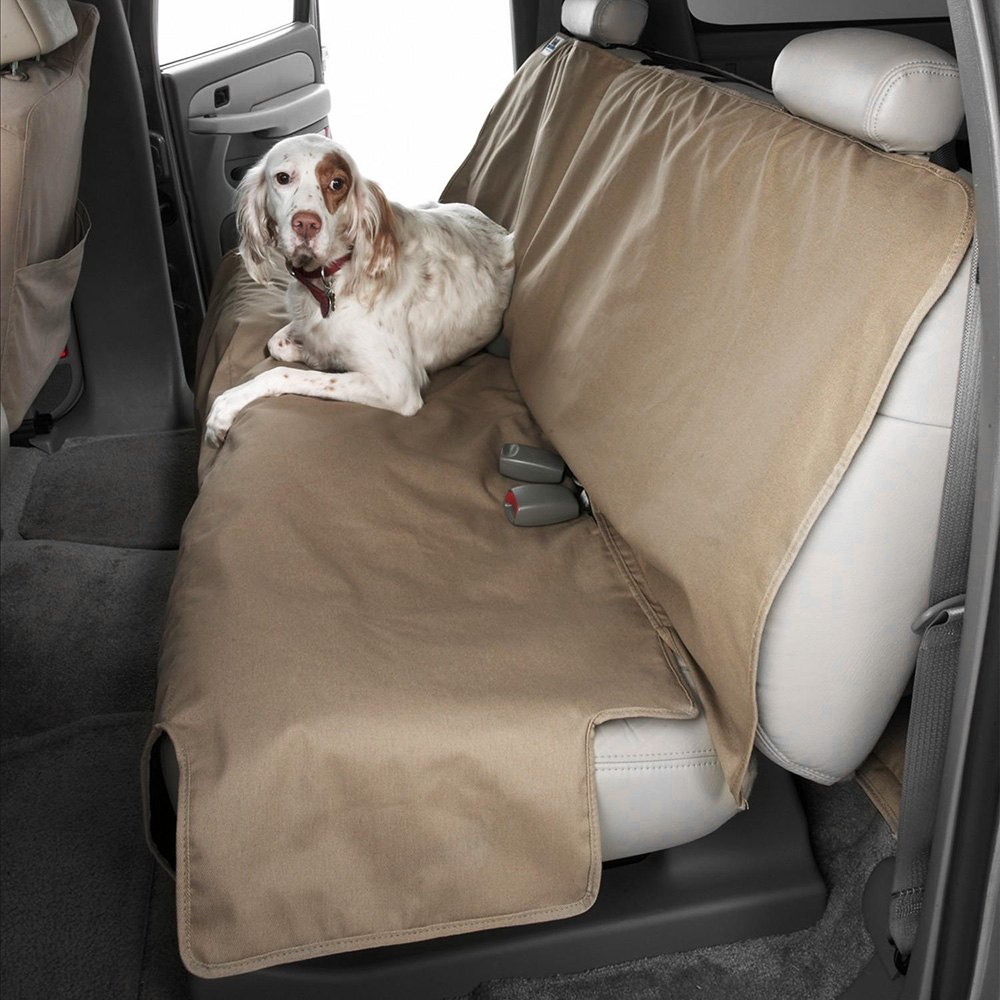 Canine Covers® - Jeep Grand Cherokee Laredo / Limited / Overland / SRT 2016 Polycotton Econo Jeep Grand Cherokee Back Seat Dog Cover