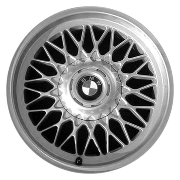 Bmw silver diamond spoke wheels #1