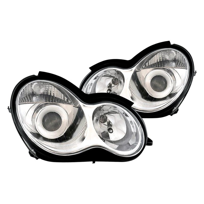 Projector headlights for mercedes