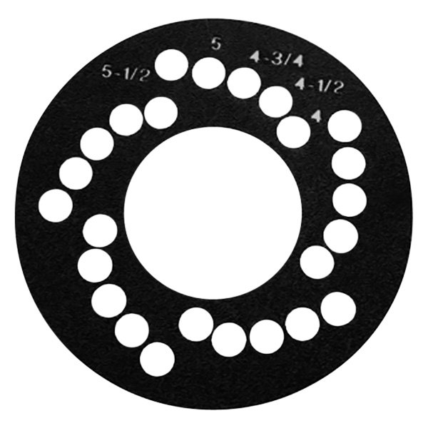Chassis Engineering® C/E8126 Bolt Circle Template