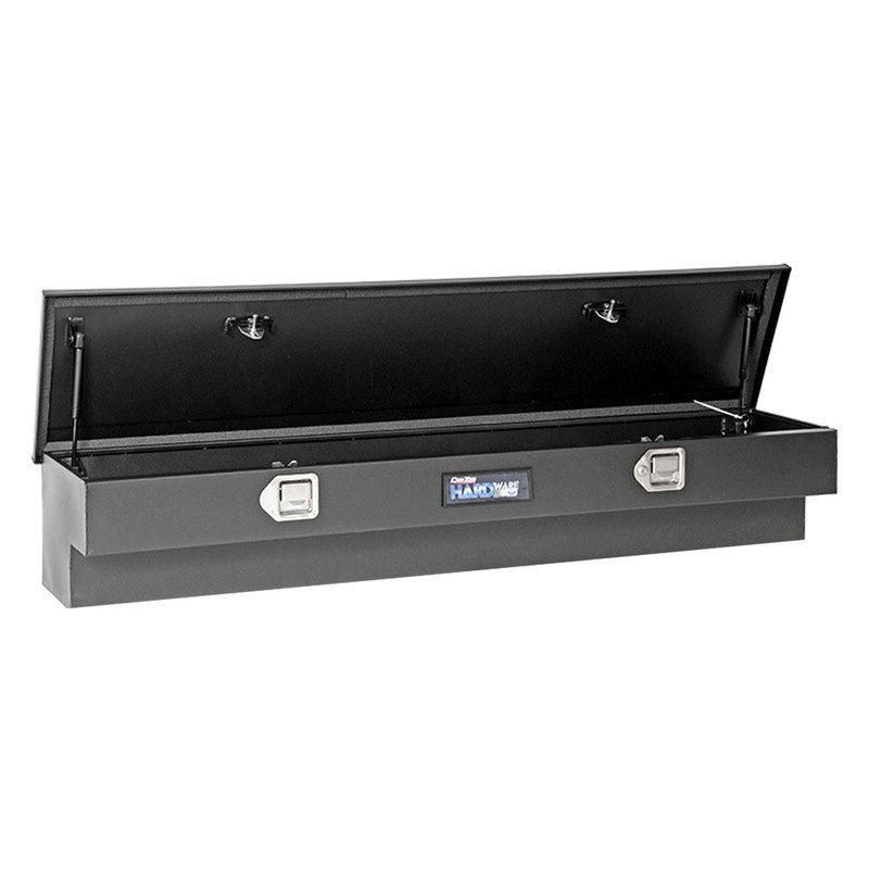 Side mount tool box for toyota tacoma