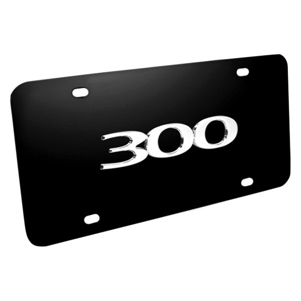 Chrysler 300 logo license plate #3