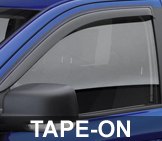 Window Deflector Tape-On