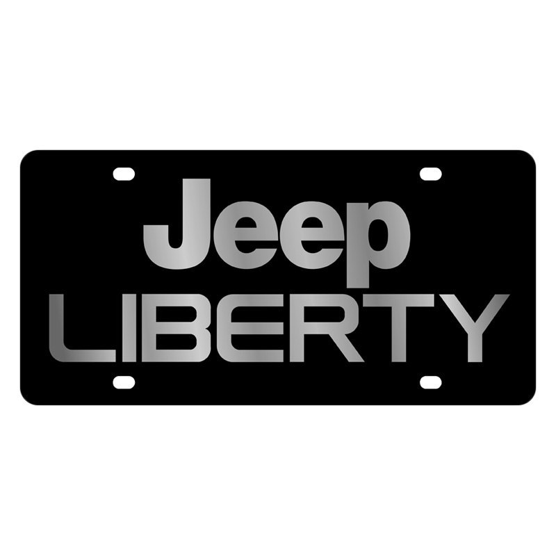 Jeep liberty license plate