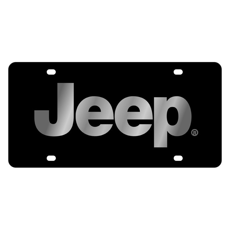 License plate jeep #2