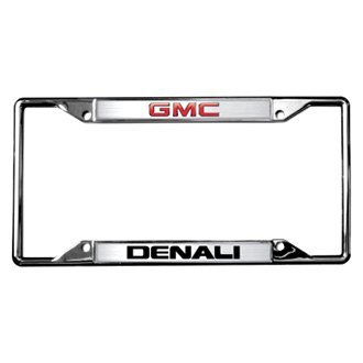 Gmc license plate frames #5