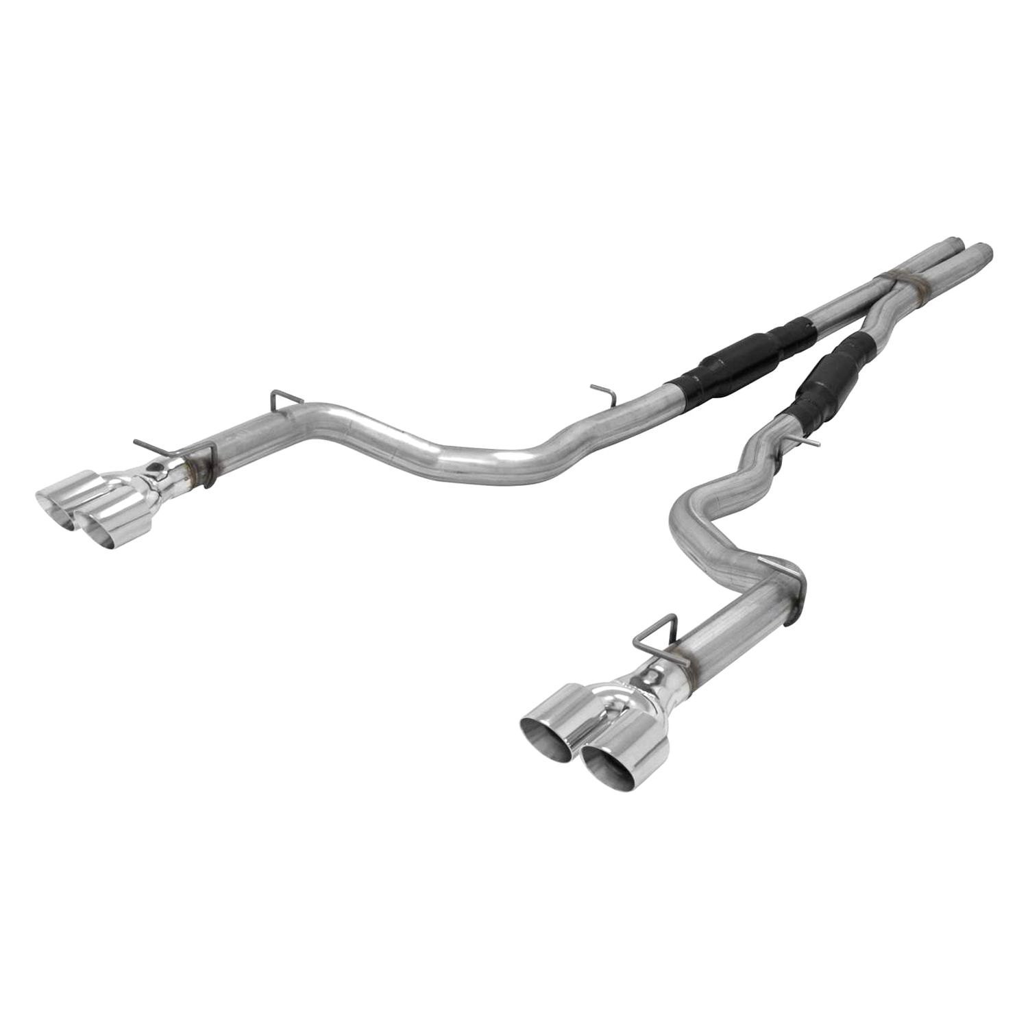 Flowmaster® 817717 Outlaw™ Stainless Steel Dual CatBack Exhaust