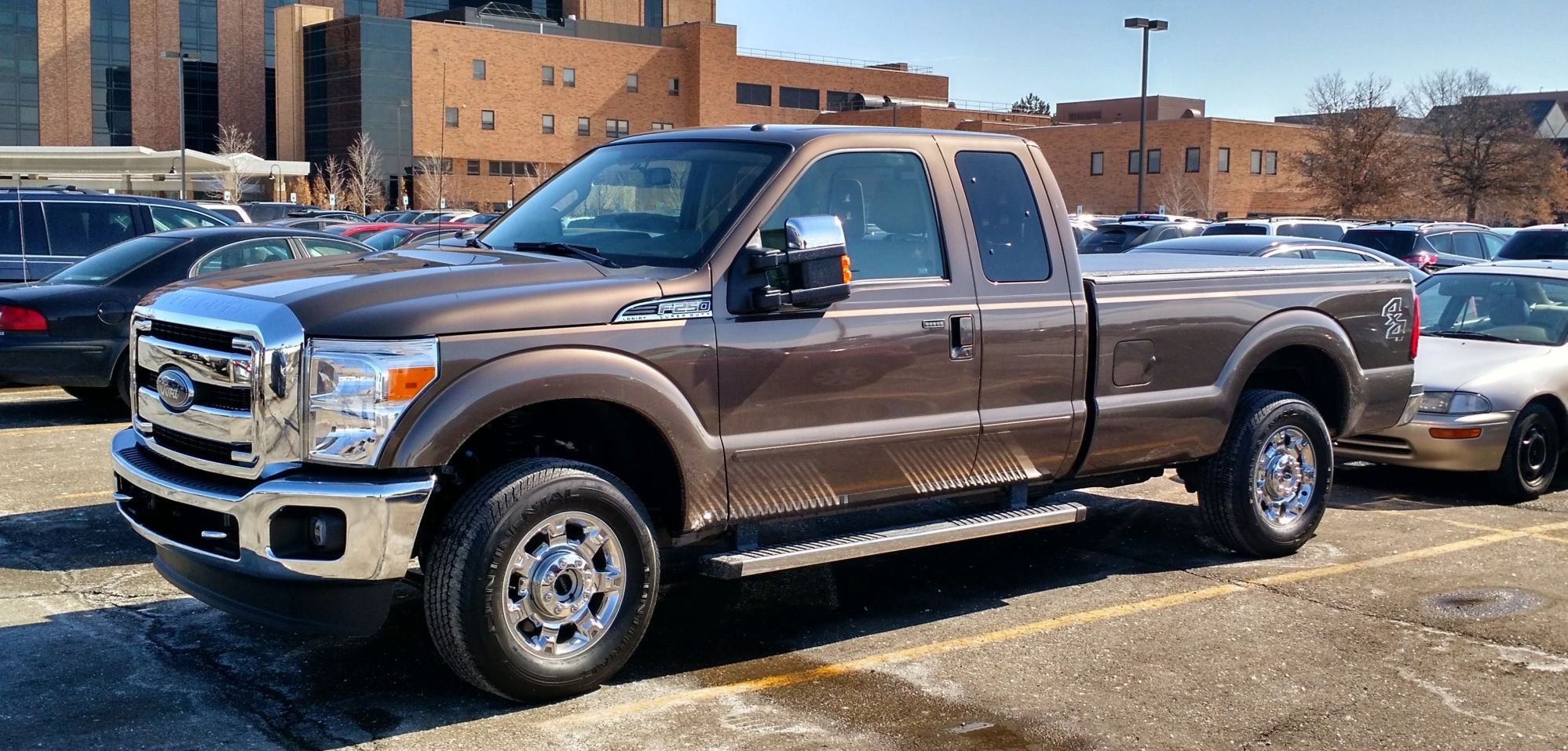 chrome or black wheels for caribou color? Ford
