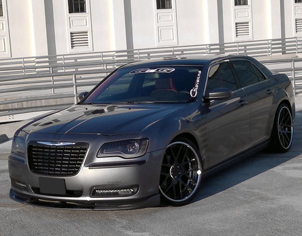 Chrysler 300 black rims #2
