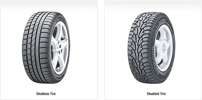 HANKOOK® - Overal View of Studless and Studded Tires