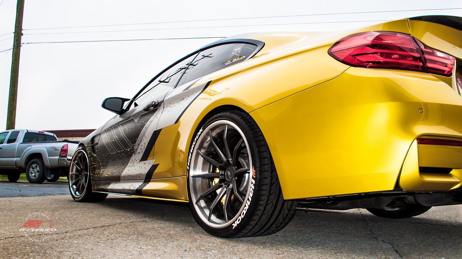 Custom Painted BMW 4-Series with B-Forged Performance Rims - Photo by B-Forged Performance Wheels