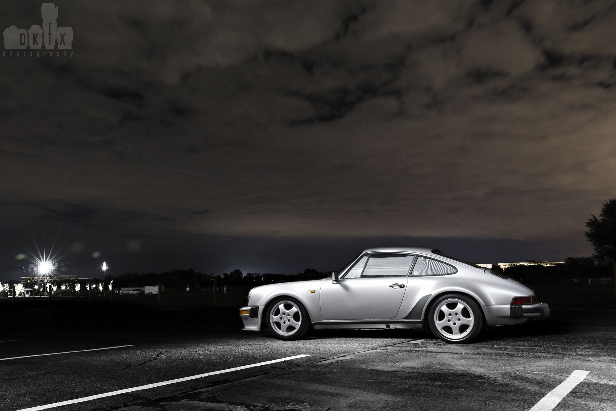 Custom Side Skirts on Gray Porsche 911 - Photo by dan kinzie