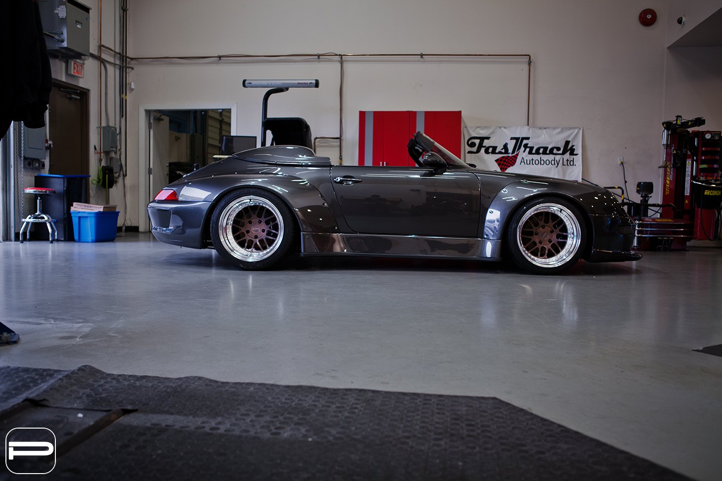 PUR Wheels on Black Convertible Porsche 911 - Photo by PUR Wheels