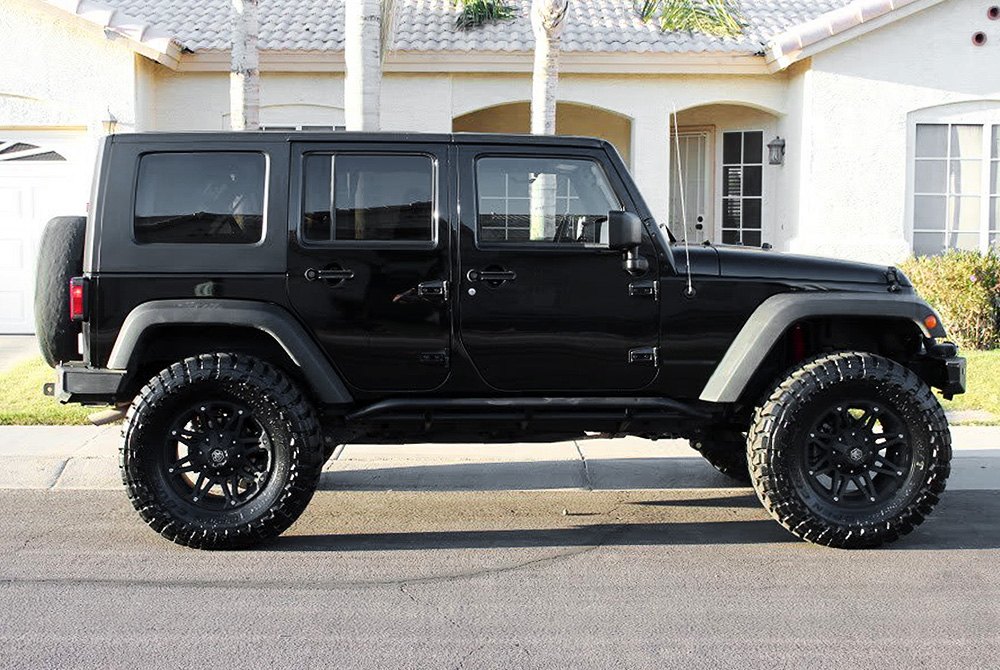 Jeep black wheels