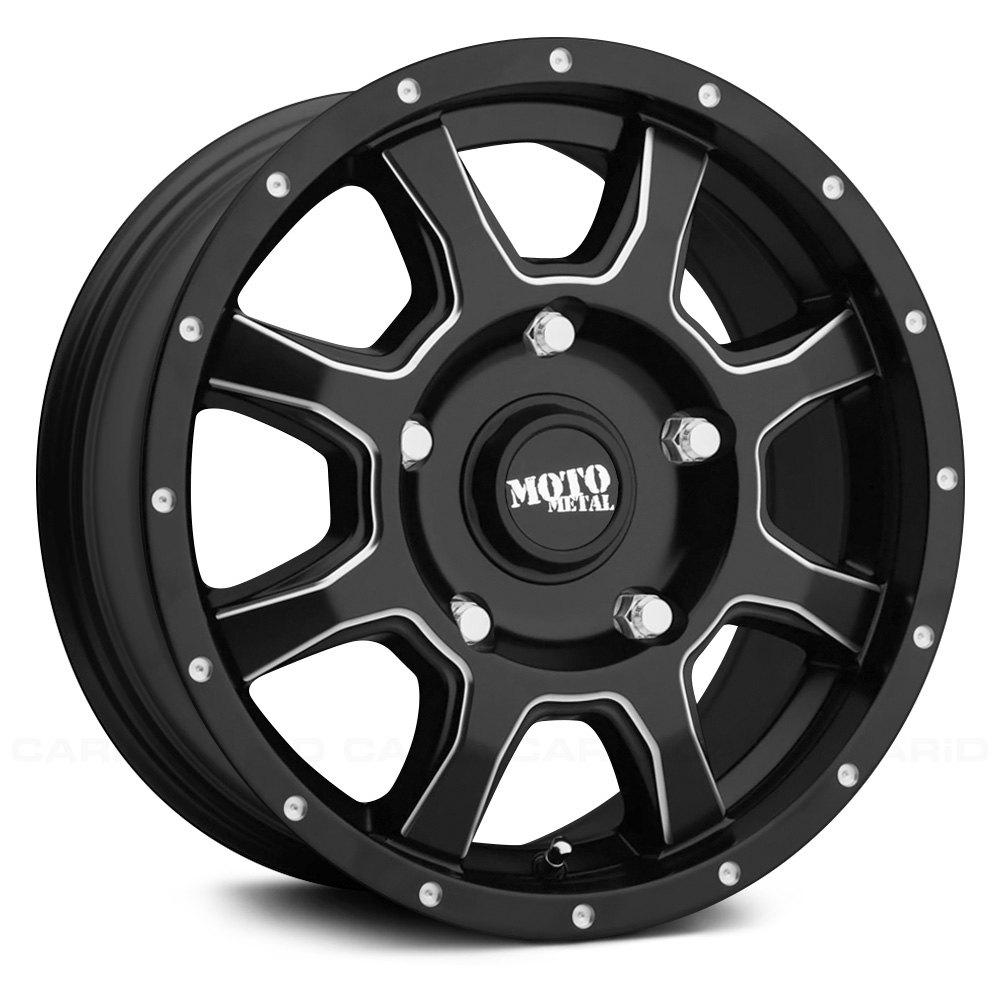 MOTO METAL® MO970 EURO VAN Wheels Satin Black with