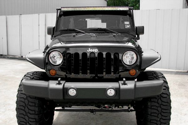Jeep windshield light bars #5