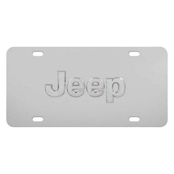 Chrome jeep license plates #3