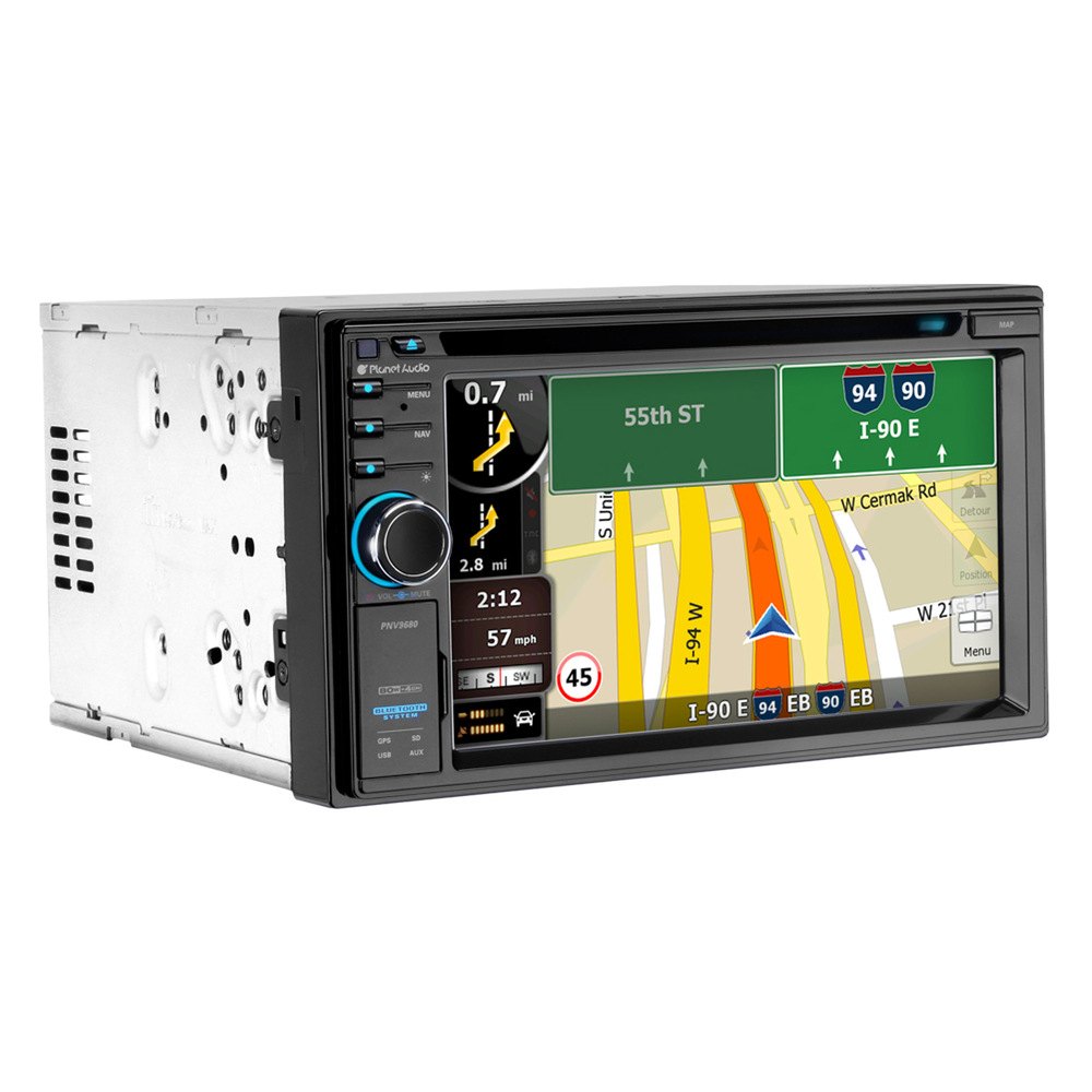 Car stereo with built in gps