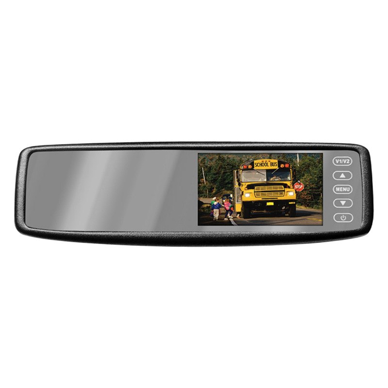 Rear view mirror wireless backup camera system