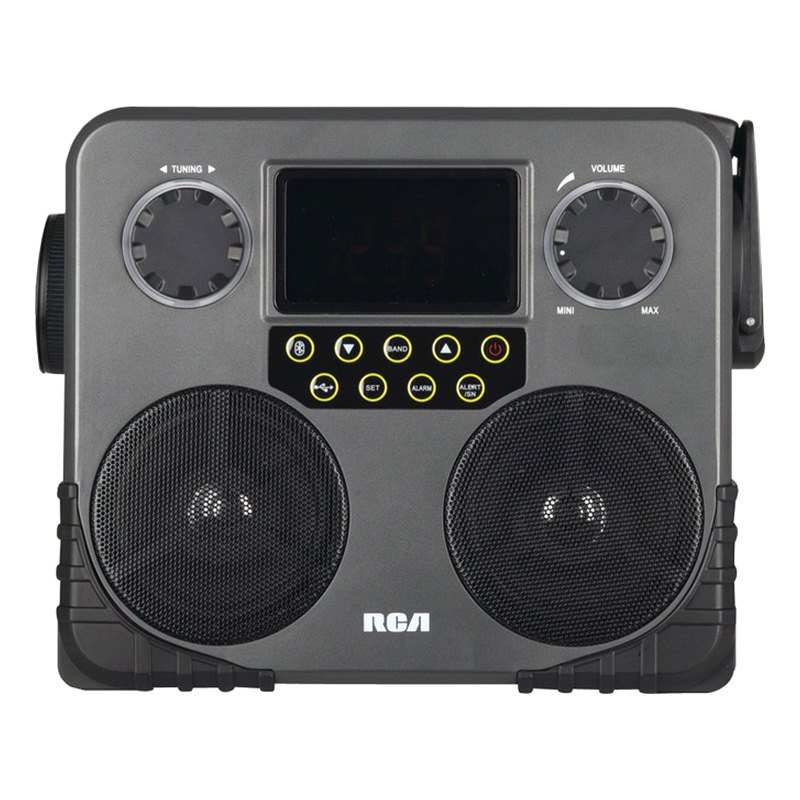 RCA Bluetooth Clock Radio with Stereo - m