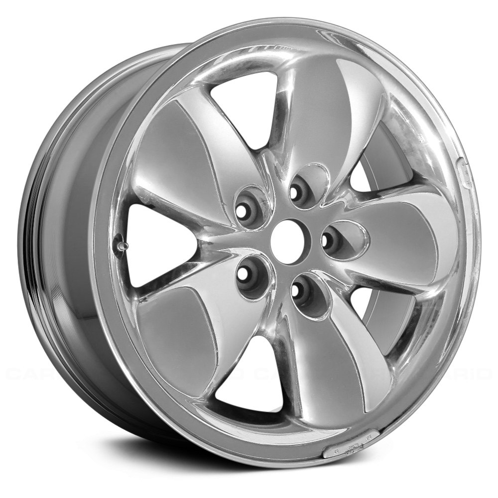 Replace® - Dodge Ram 1500 2003-2004 20" Remanufactured 5 Spokes Factory Alloy Wheel 2003 Dodge Ram 1500 Stock Tire Size