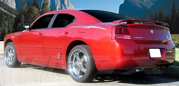 2006 Dodge Charger Custom Style NonLit Rear Wing
