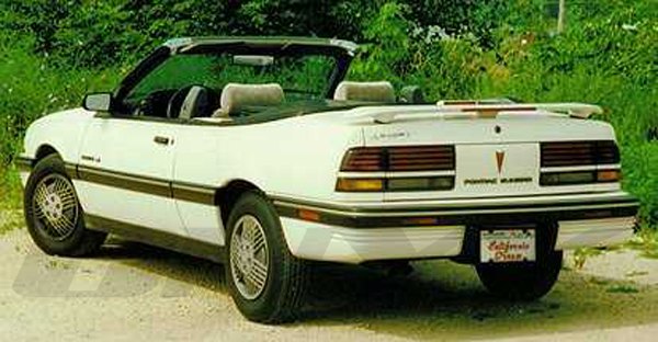 Custom Style - Lighted Rear Spoiler. Item Number: 59602. 1988 Pontiac Sunbird. Customers' rating