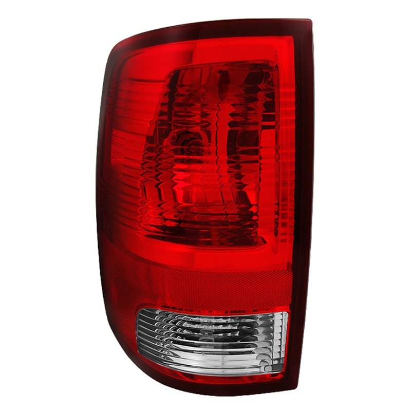 Spyder® - Dodge Ram 1500 / 2500 2011 Chrome/Red OEM Style Tail Lights 2011 Dodge Ram 1500 Tail Light Bulb