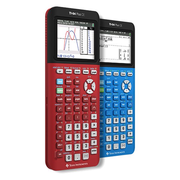 Texas Instruments® TI84PLSCEBLUBRY - TI-84 Plus CE Graphing Calculator