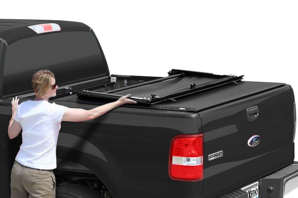 TruXedoÂ® - Deuce Hinged Roll-Up Tonneau Cover, Front Hinged Section