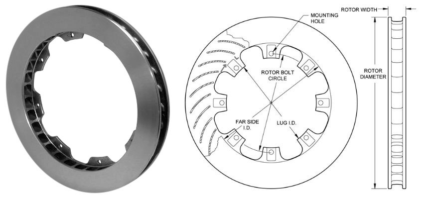 Ultralite 32 Curved Vane Rotor