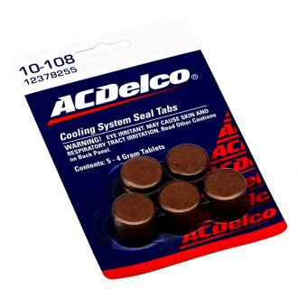 acdelco cooling system seal tabs