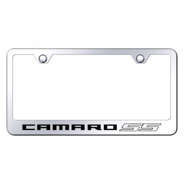 Chevrolet Camaro Mirrored Chrome Stainless Steel License Plate Frame