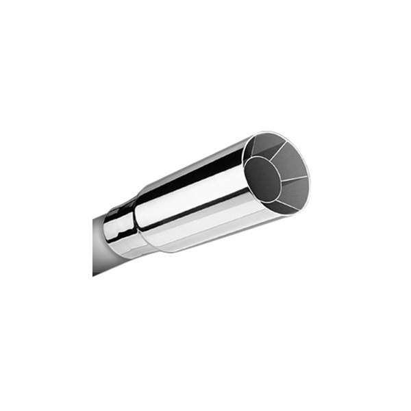 Borla® - Stainless Steel Round Intercooled Polished Exhaust Tip