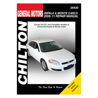 chevrolet impala 2009 manual