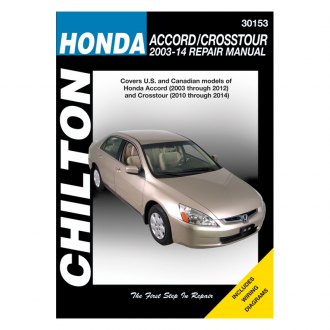 2012 accord repair manual