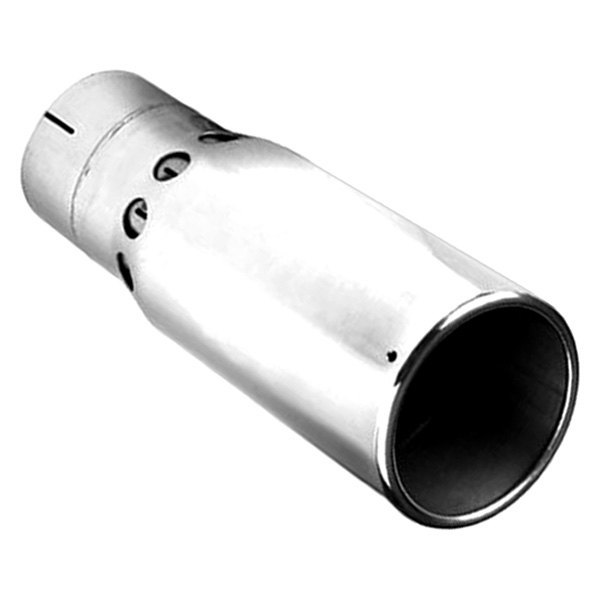 Diamond Eye® - Stainless Steel Vented Angle Cut Exhaust Tip