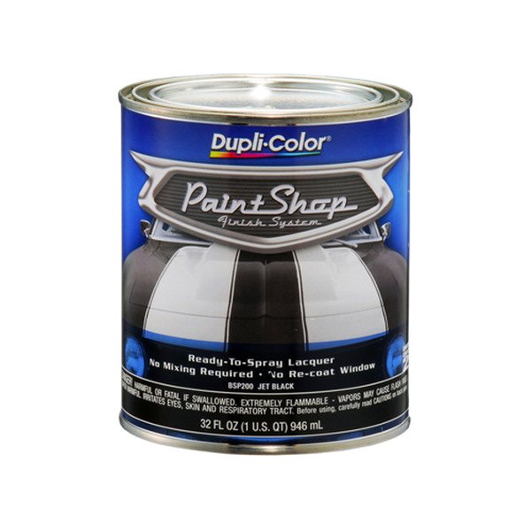 Dupli-Color® BSP200 - 32 oz. Jet Black Paint Shop™ Base Coat