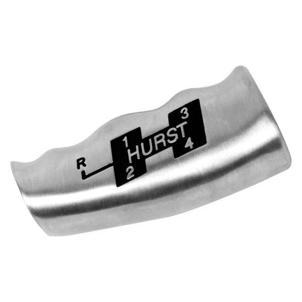 Hurst Shifters® - Manual T-Handle 4-Speed Pattern Brushed Aluminum Shift Knob