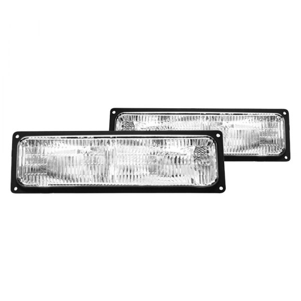 IPCW CWC-324B Clear OE Type Front Park Signal Lamp Pair