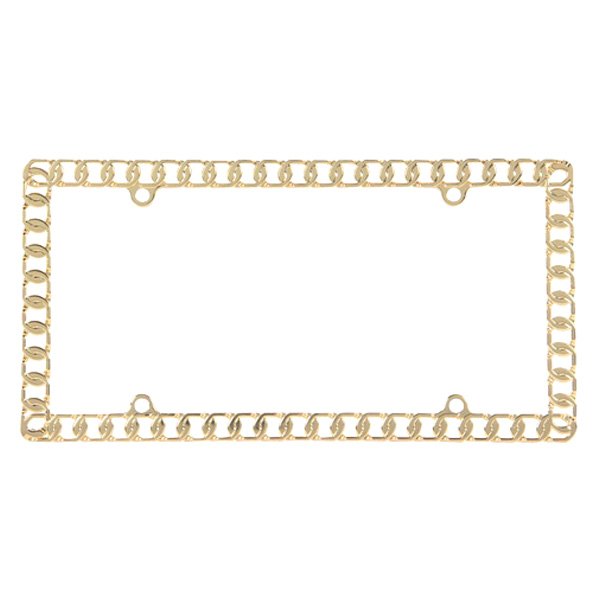 Pilot® - Chain Gold License Plate Frame